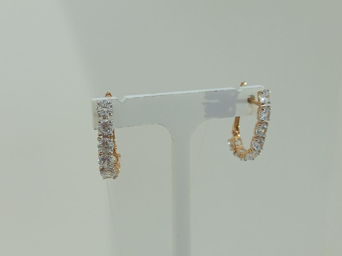 СЕРЬГИ С КАМНЯМИ (Au 585)