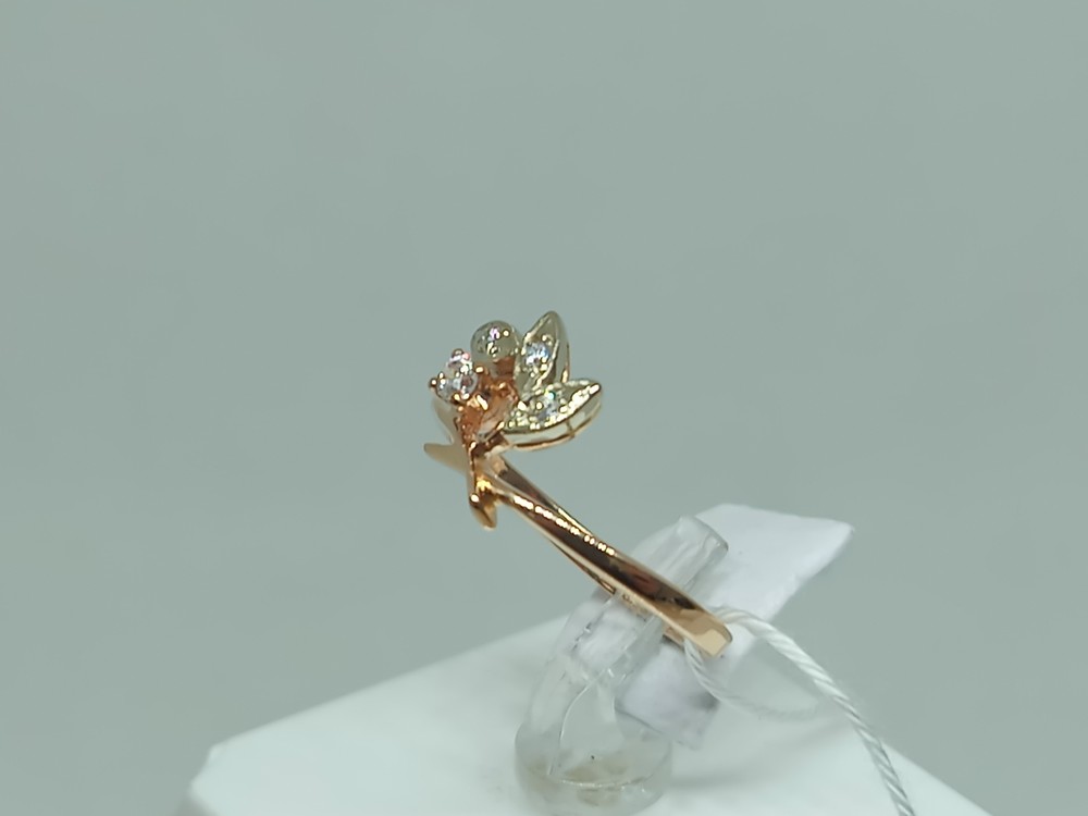 КОЛКМИ585 КОЛЬЦО С КАМНЯМИ (Au 585)