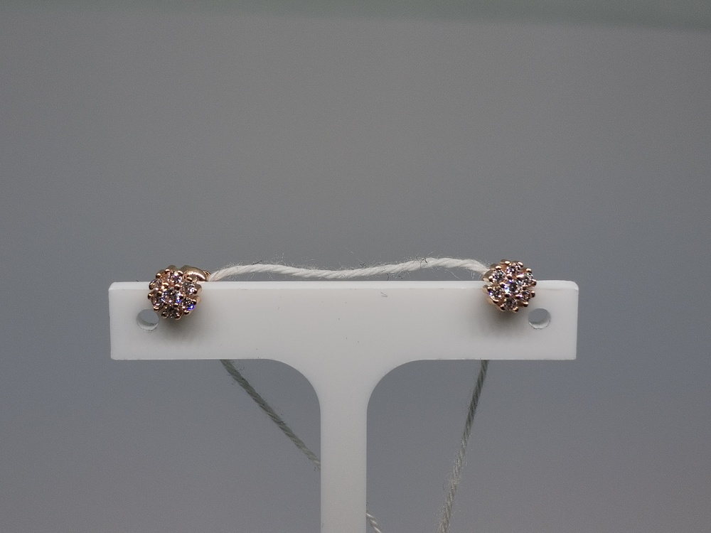 СЕРЬГИ ПУСЕТЫ (Au 585)