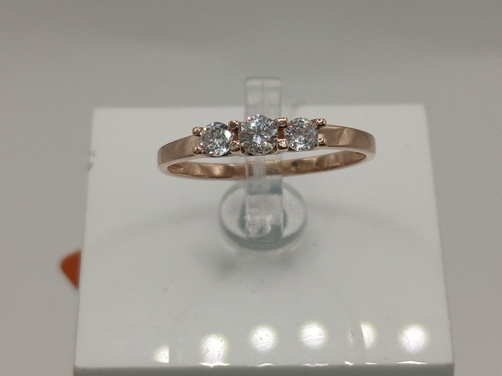 КОЛКМИ585 КОЛЬЦО С КАМНЯМИ (Au 585)