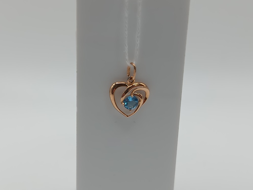 ПОДКМ585 ПОДВЕСКА С КАМНЕМ (Au 585)