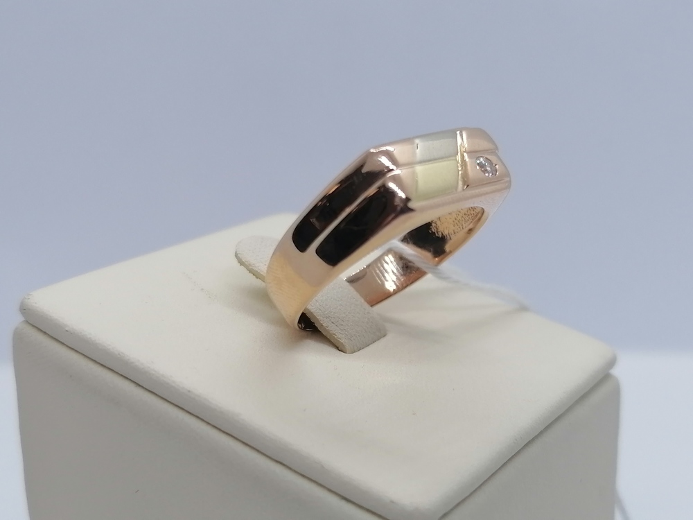 ПЕЧАТКА С КАМНЕМ (Au 585)