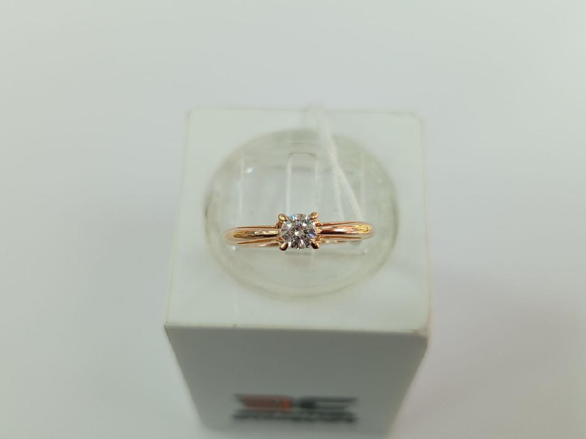 КОЛКМ585 КОЛЬЦО С КАМНЕМ (Au 585)