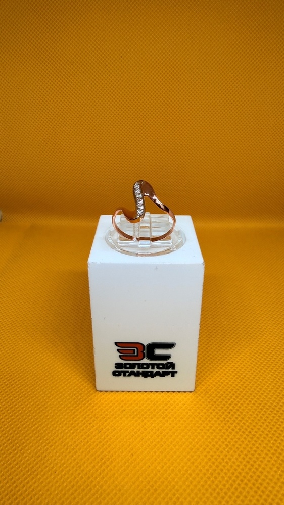 КОЛКМИ585 КОЛЬЦО С КАМНЯМИ (Au 585)