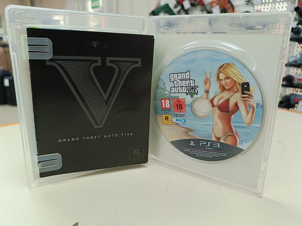 Игра Playstation 3 GTA 5