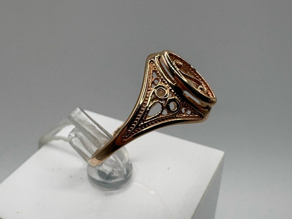 КОЛБКМ585 КОЛЬЦО БЕЗ КАМНЯ (Au 585)