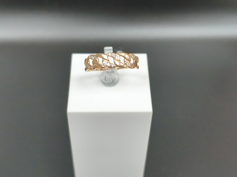 КОЛКМИ585 КОЛЬЦО С КАМНЯМИ (Au 585)