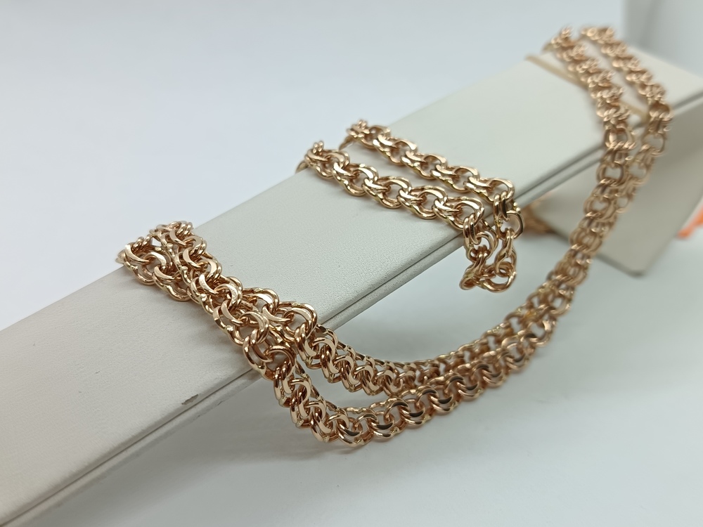 ЦЕПЬ ПОЛНОВЕСНАЯ Бисмарк (Au 585)