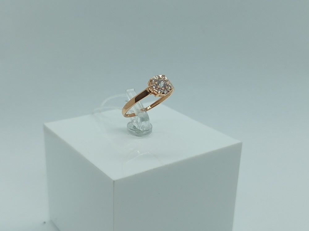 КОЛКМИ585 КОЛЬЦО С КАМНЯМИ (Au 585)