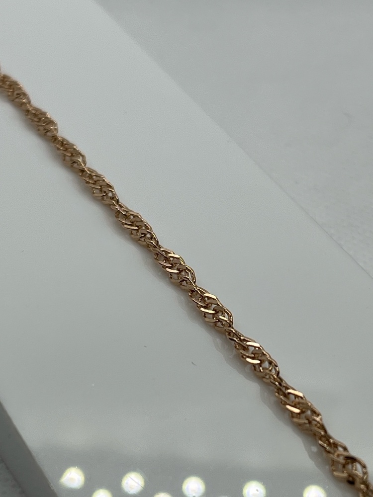 БРАСЛЕТ ПОЛНОВЕСНЫЙ Сингапур Au 585