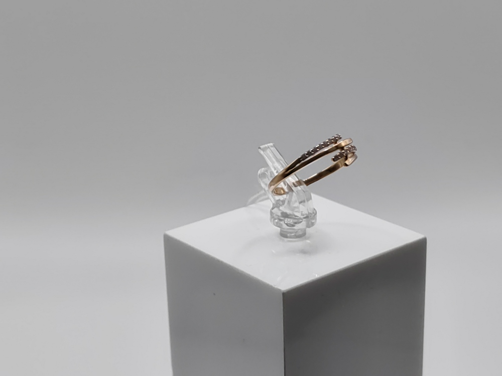 КОЛКМИ585 КОЛЬЦО С КАМНЯМИ (Au 585)