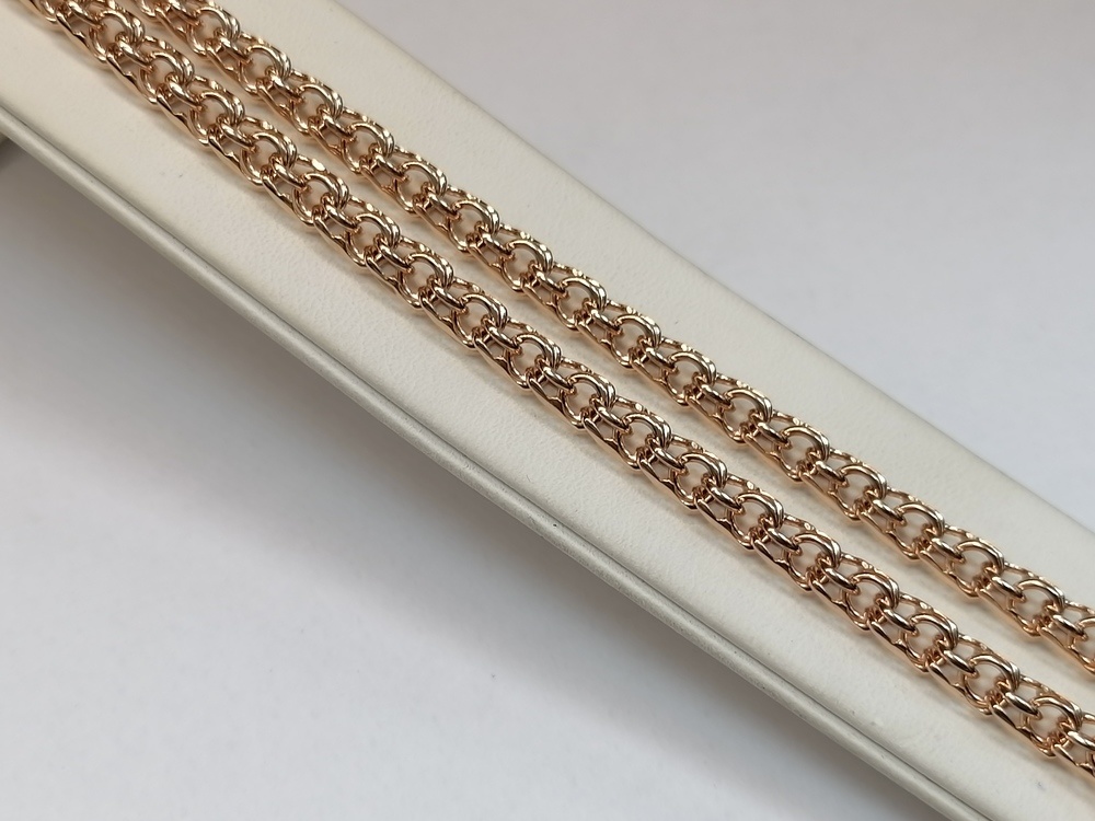 ЦЕПЬ ПОЛНОВЕСНАЯ Бисмарк (Au 585)