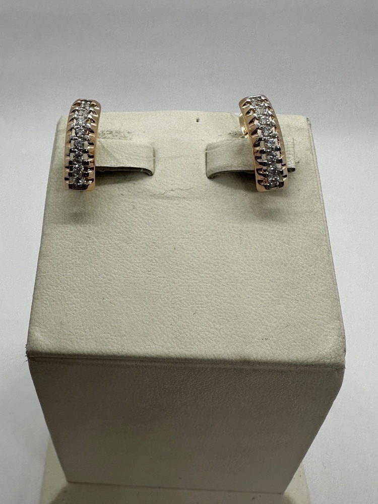 СЕРЬГИ С КАМНЯМИ (Au 585)