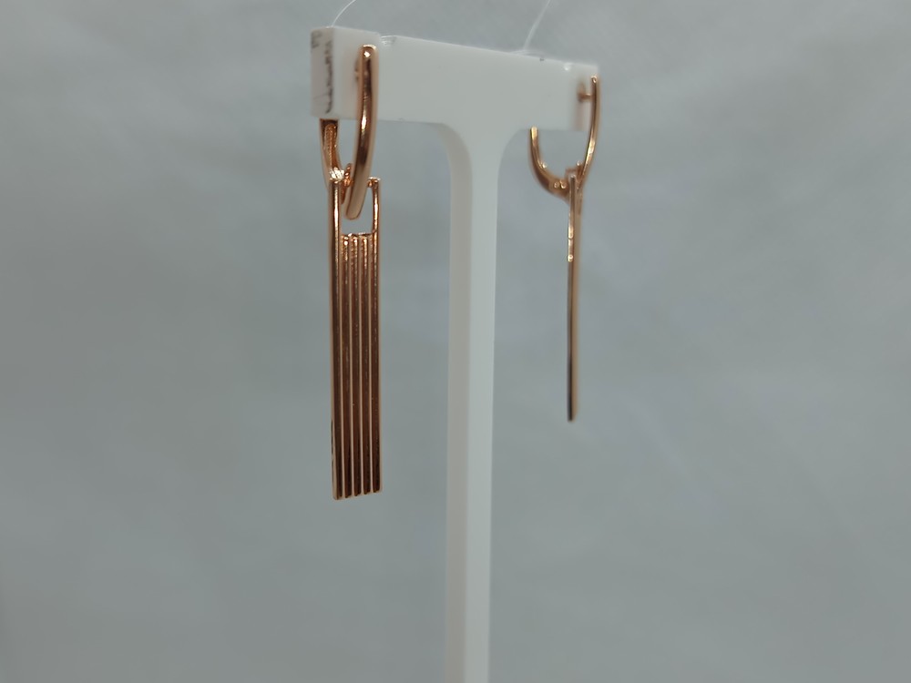 СЕРЬГИ БЕЗ КАМНЯ (Au 585)