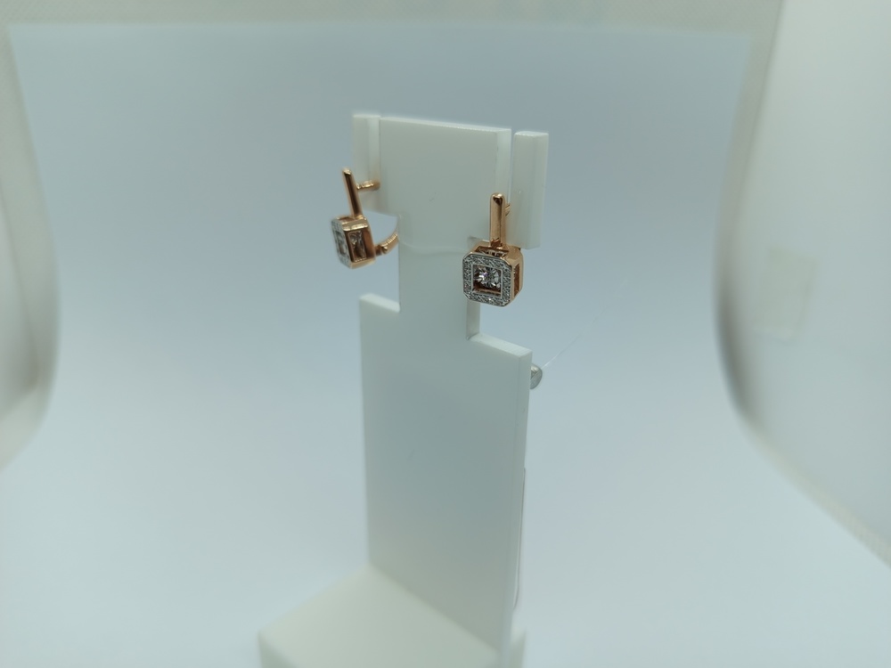 СЕРЬГИ БРИЛЛИАНТ (Au 585)