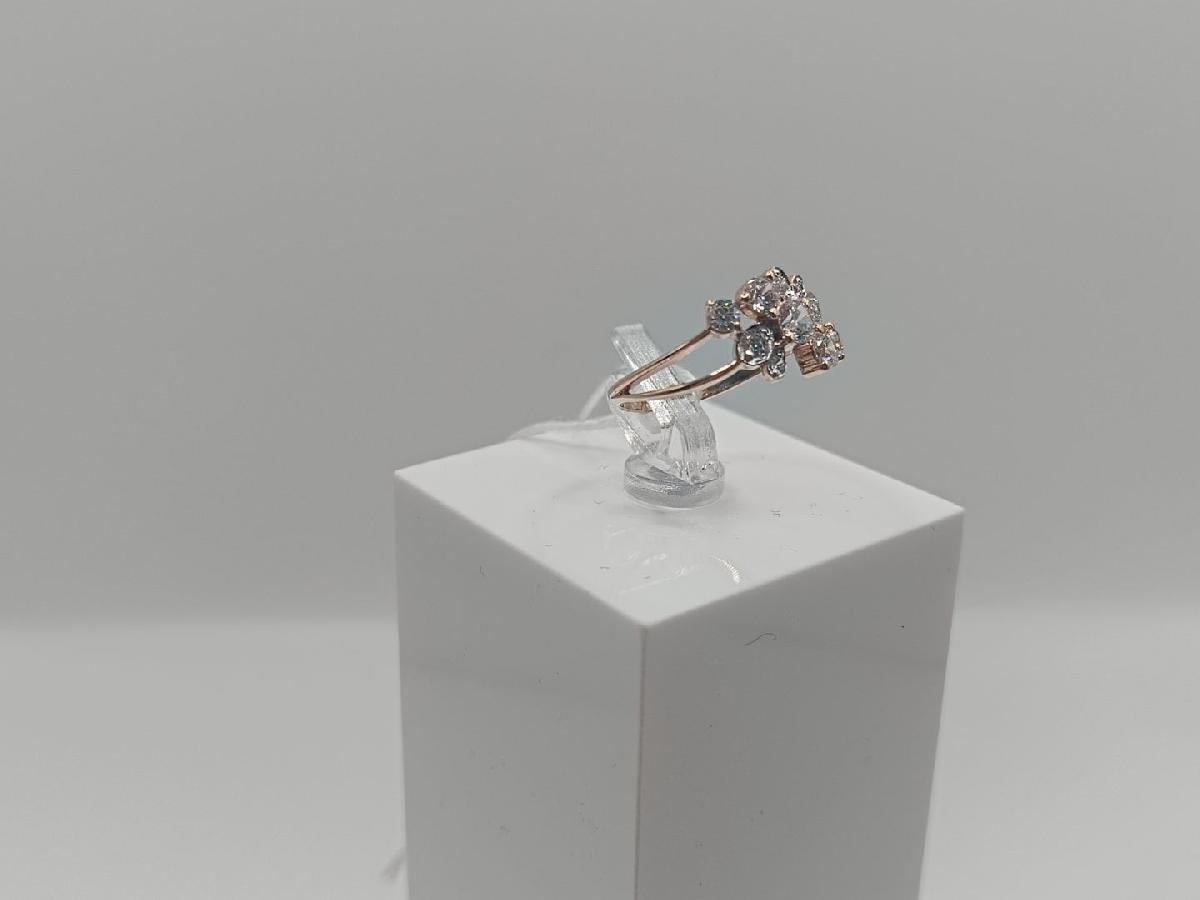 КОЛКМИ585 КОЛЬЦО С КАМНЯМИ (Au 585)