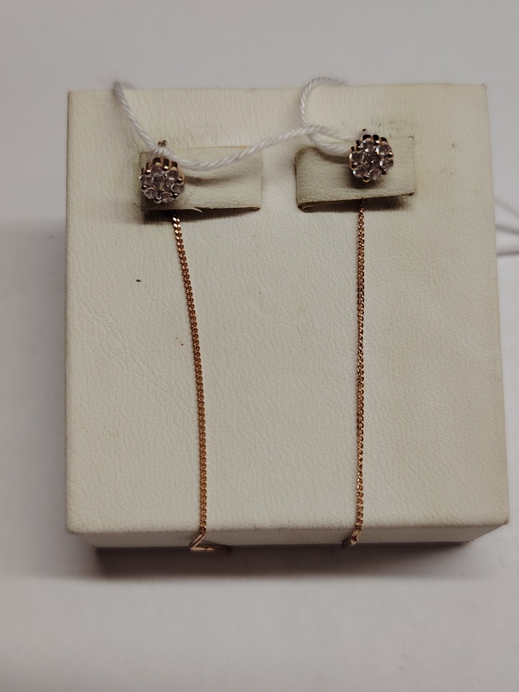 СЕРЬГИ ПРОДЕВКИ (Au 585)