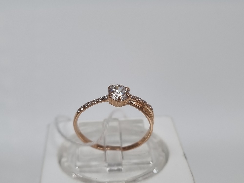 КОЛКМИ585 КОЛЬЦО С КАМНЯМИ (Au 585)