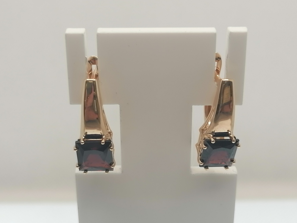 СЕРЬГИ РАУХ ТОПАЗ (Au 585)