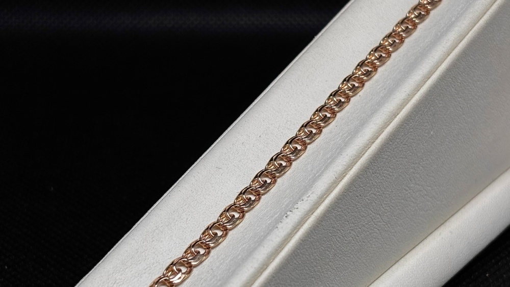 БРАСЛЕТ ПОЛНОВЕСНЫЙ Бисмарк (Au 585)