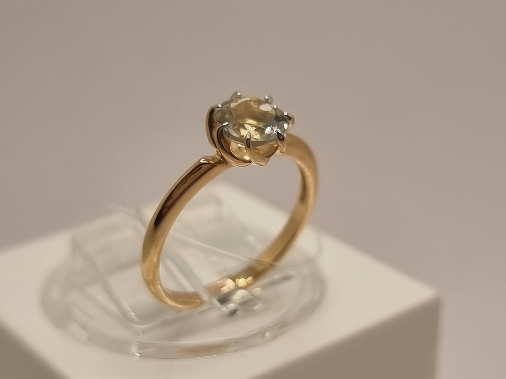 КОЛЬЦО С КАМНЕМ (Au 585)
