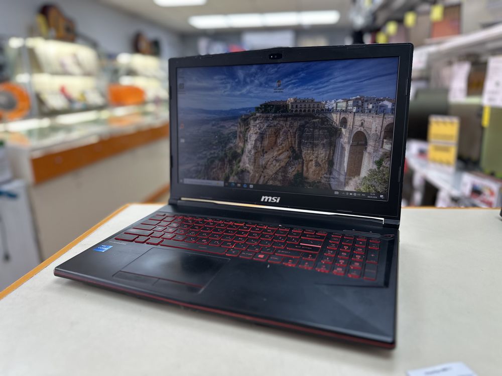 Ноутбук MSI 1; Core i5-9300H, Intel UHD Graphics 630, 16 Гб, 128 Гб, 1 Tb