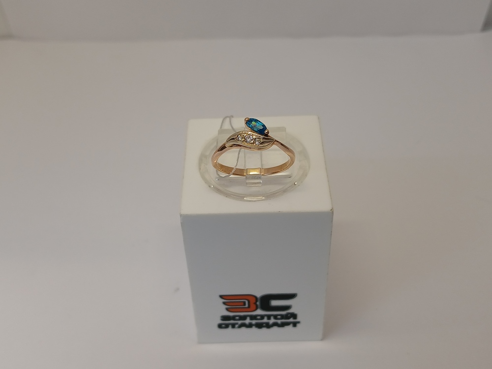 КОЛКМИ585 КОЛЬЦО С КАМНЯМИ (Au 585)