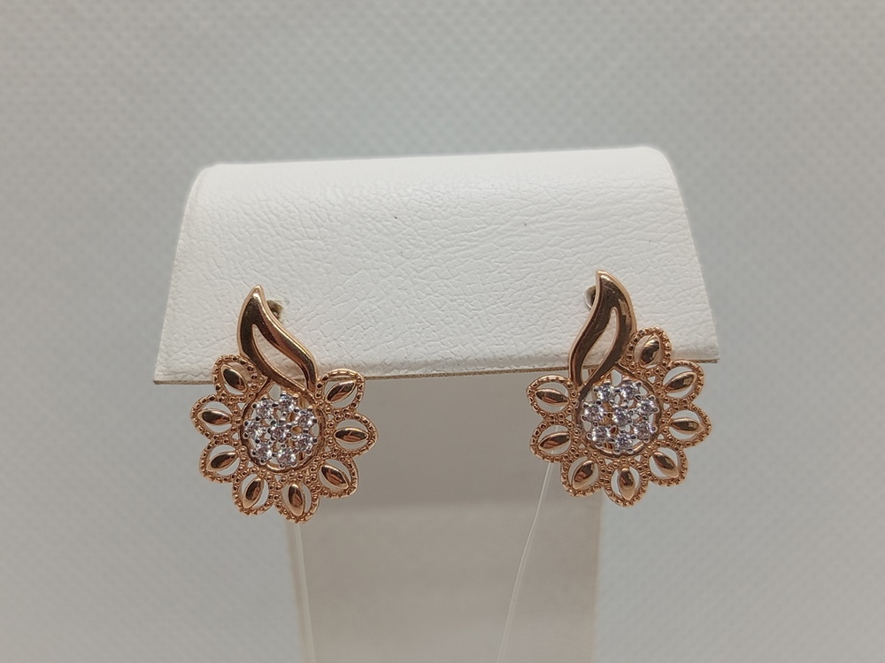 СЕРЬГИ С КАМНЯМИ (Au 585)