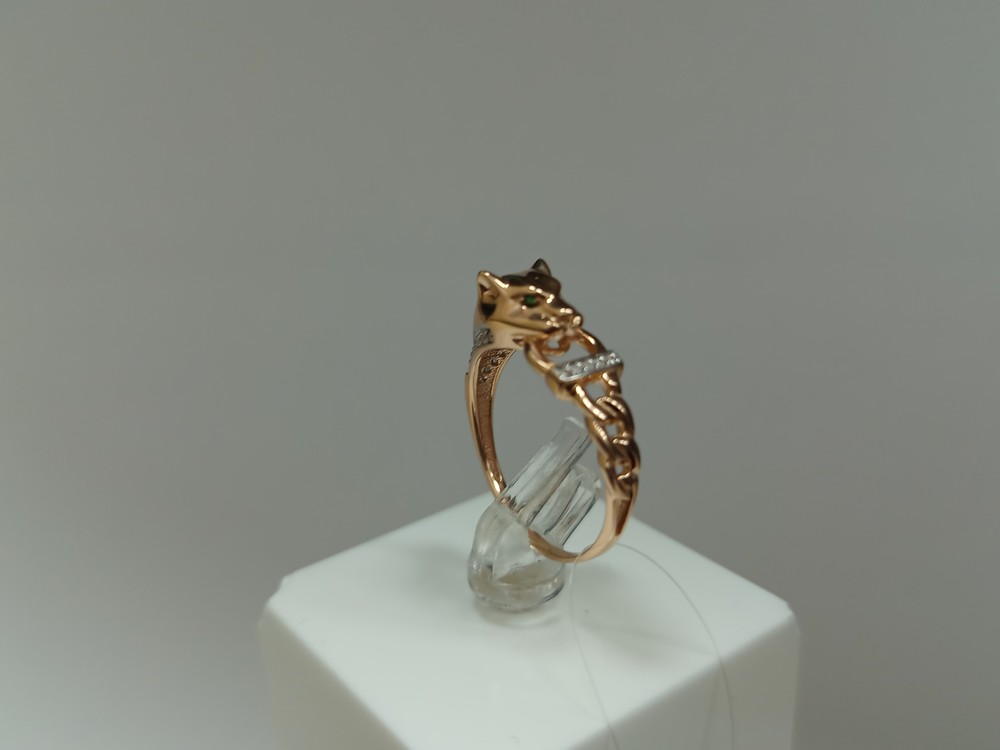 КОЛЬЦО С КАММНЯМИ (Au 585)