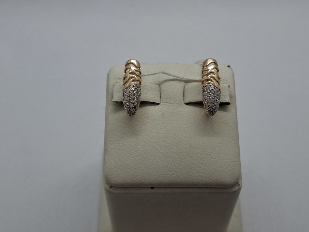 СЕРЬГИ С КАМНЯМИ (Au 585)