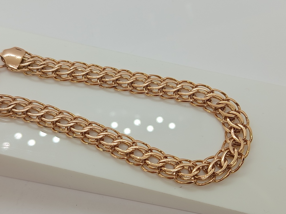 БРАСЛЕТ ПОЛНОВЕСНЫЙ Итальянка Au 585