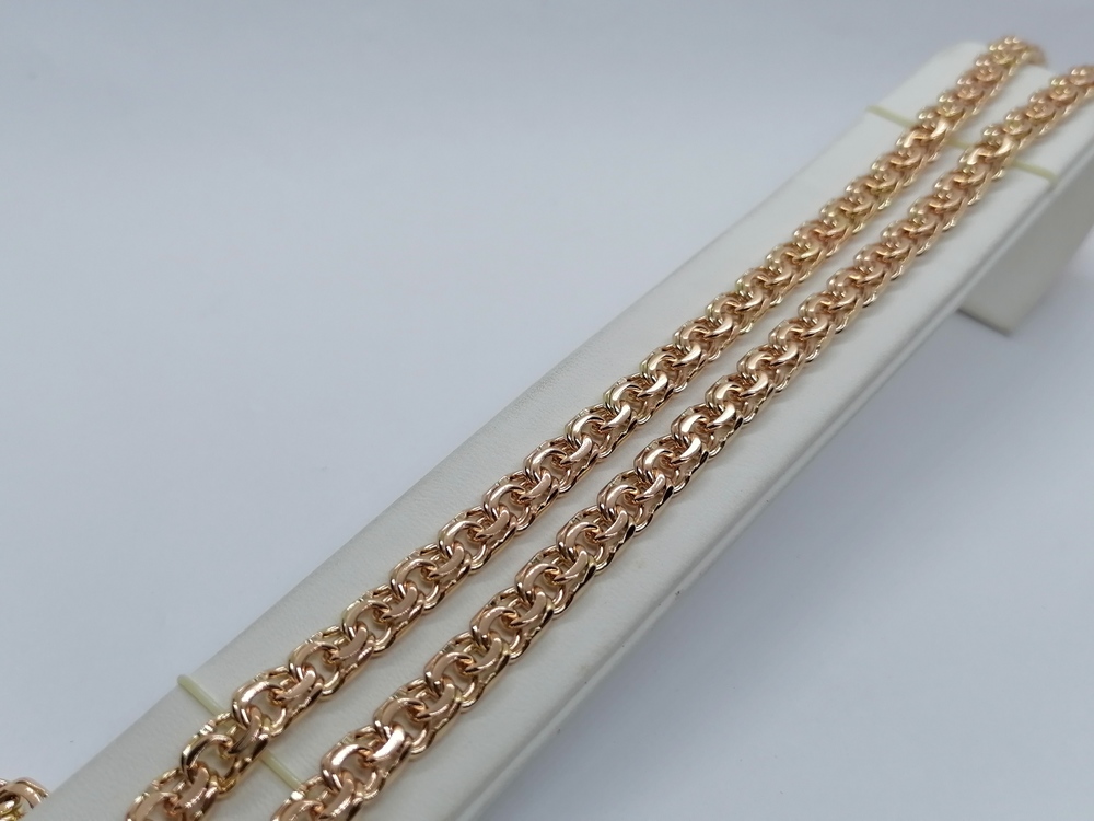 ЦЕПЬ ПОЛНОВЕСНАЯ Бисмарк (Au 585)