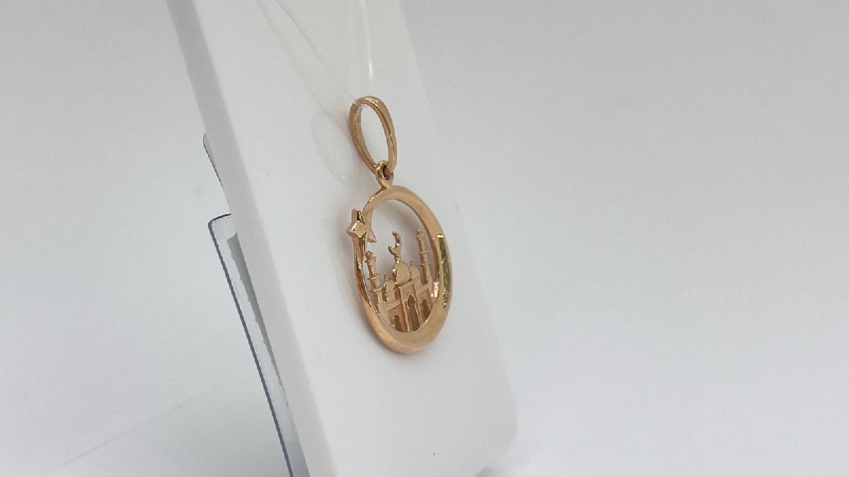 ПОДВЕСКА МЕЧЕТЬ без камня (Au 585)