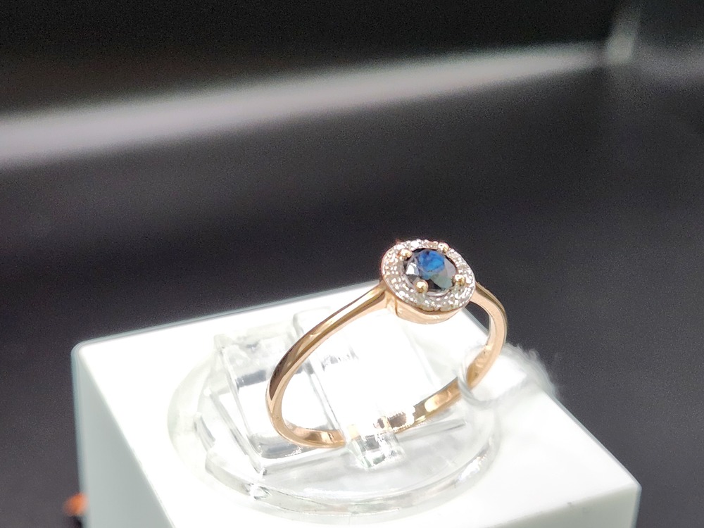 КОЛЬЦО БРИЛЛИАНТ Au 585