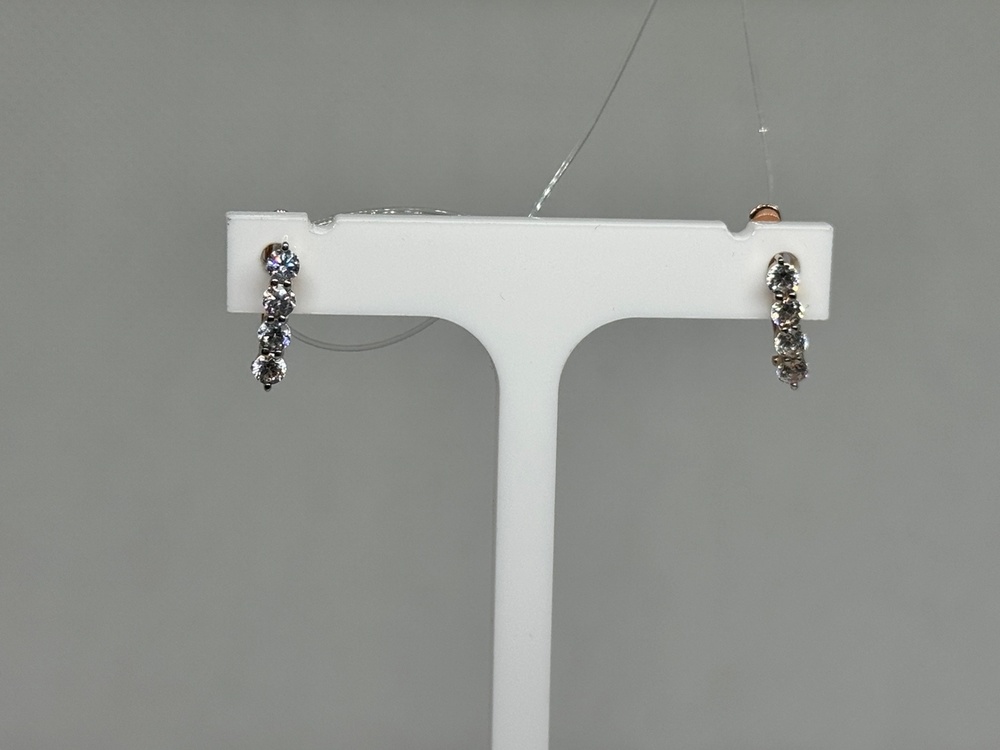 СЕРЬГИ С КАМНЯМИ (Au 585)