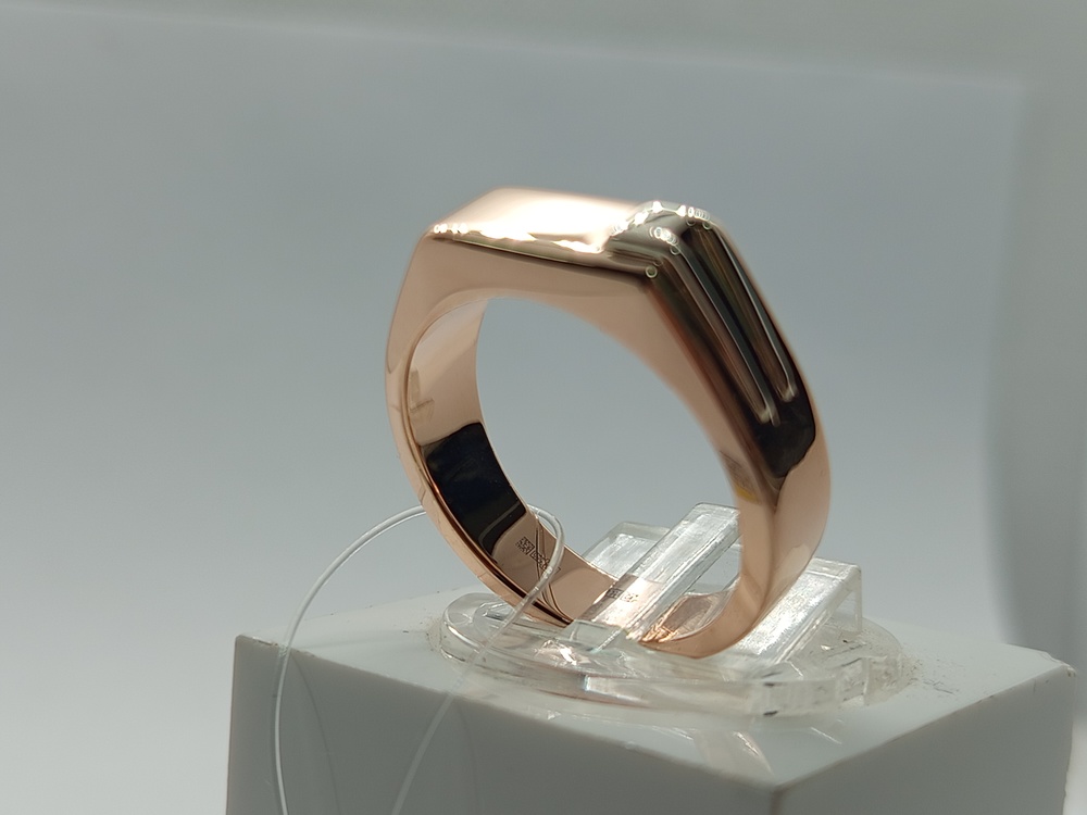 КОЛЬЦО ПЕЧАТКА без камня (Au 585)