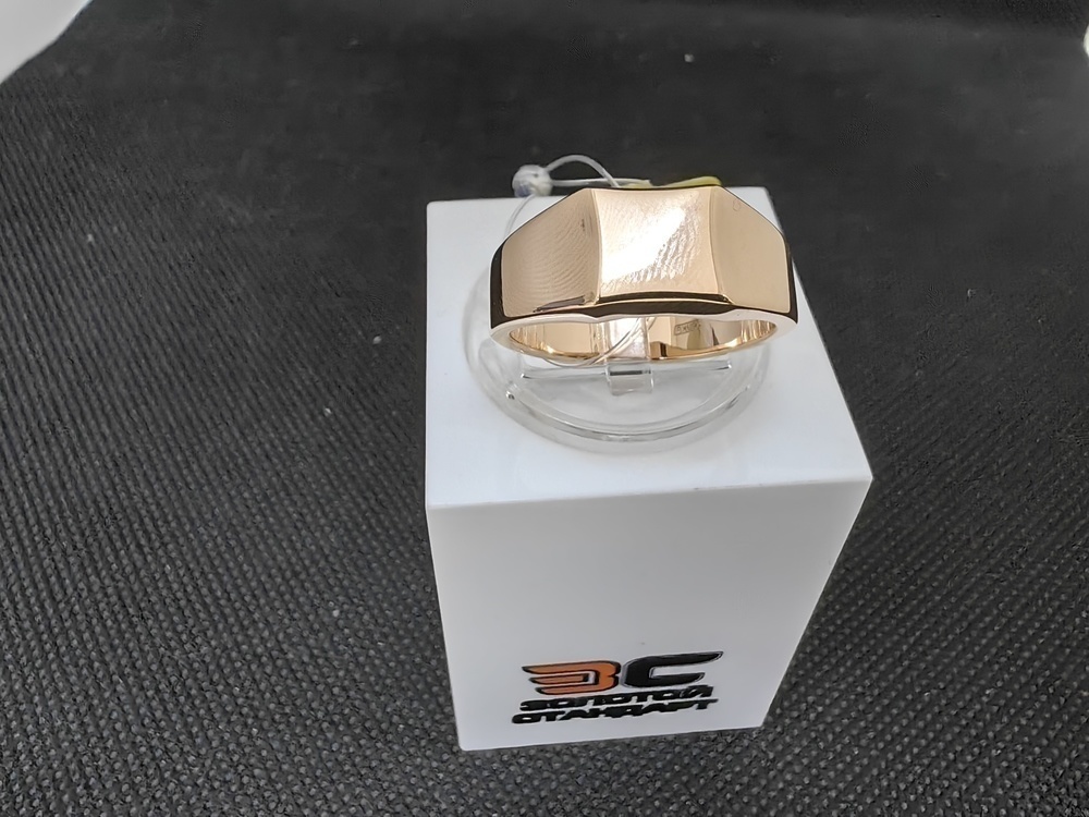 КОЛЬЦО ПЕЧАТКА без камня (Au 585)