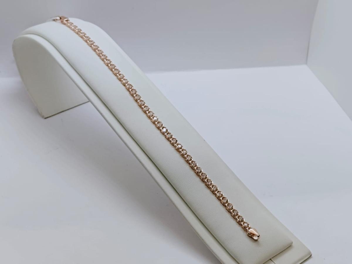 БРАСЛЕТ С КАМНЯМИ (Au 585)