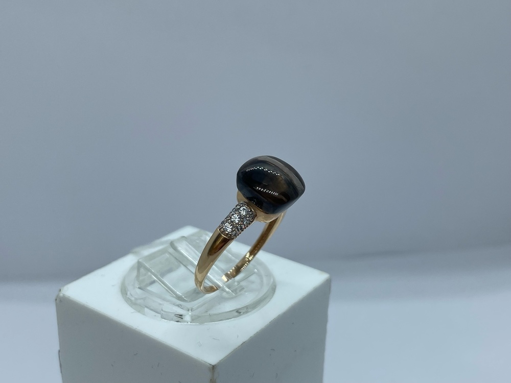 КОЛКМИ585 КОЛЬЦО С КАМНЯМИ (Au 585)