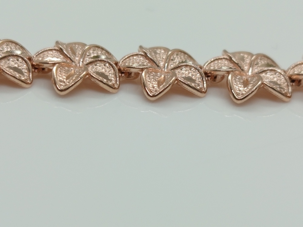 БРАСЛЕТ ПОЛНОВЕСНЫЙ Фантазия Au 585