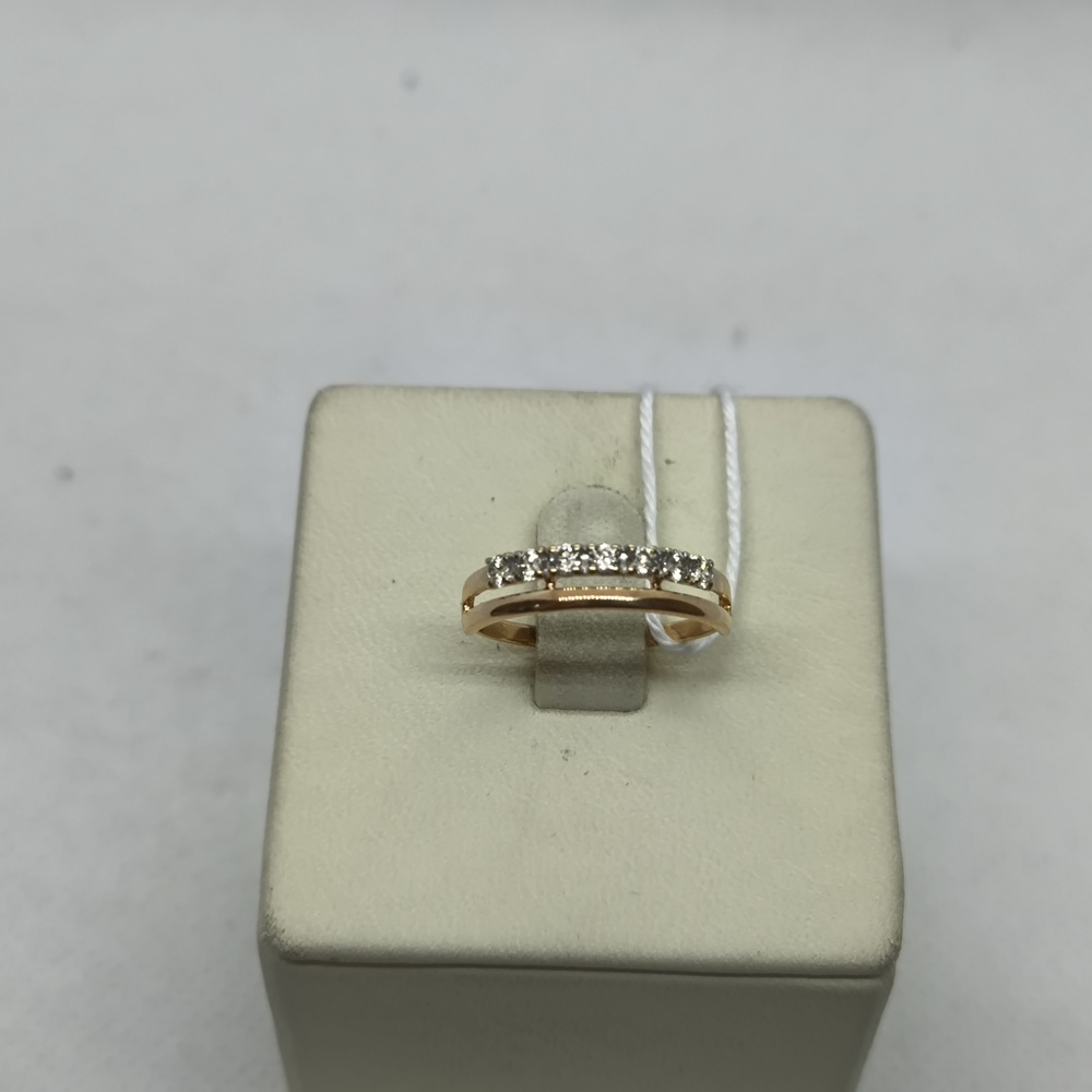 КОЛКМИ585 КОЛЬЦО С КАМНЯМИ (Au 585)
