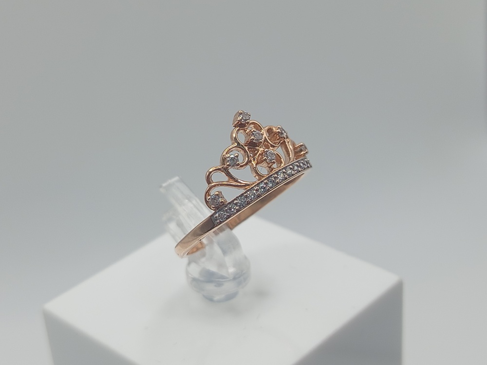 КОЛКМИ585 КОЛЬЦО С КАМНЯМИ (Au 585)