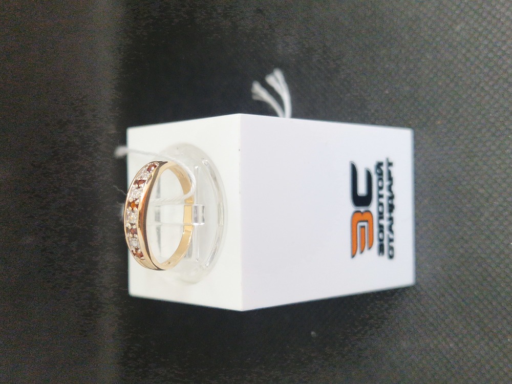 КОЛКМИ585 КОЛЬЦО С КАМНЯМИ (Au 585)