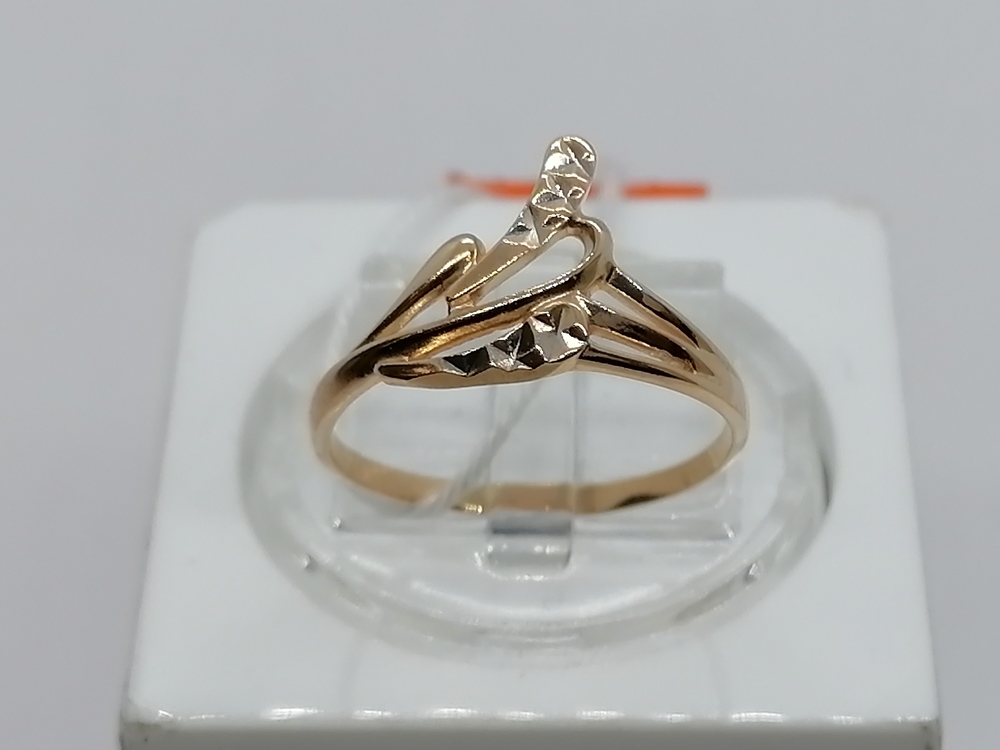 КОЛБКМ585 КОЛЬЦО БЕЗ КАМНЯ (Au 585)