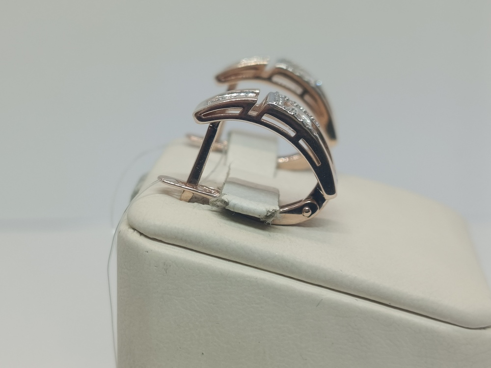 СЕРЬГИ С КАМНЯМИ (Au 585)