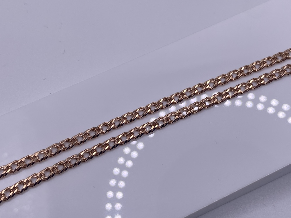 ЦЛР2585 ЦЕПЬ ПОЛНОВЕСНАЯ Ромб двойной (Au 585)