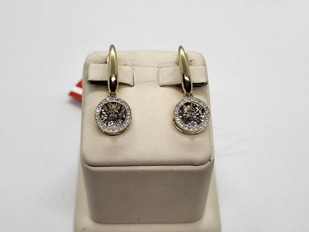 СЕРЬГИ БРИЛЛИАНТ (Au 585)