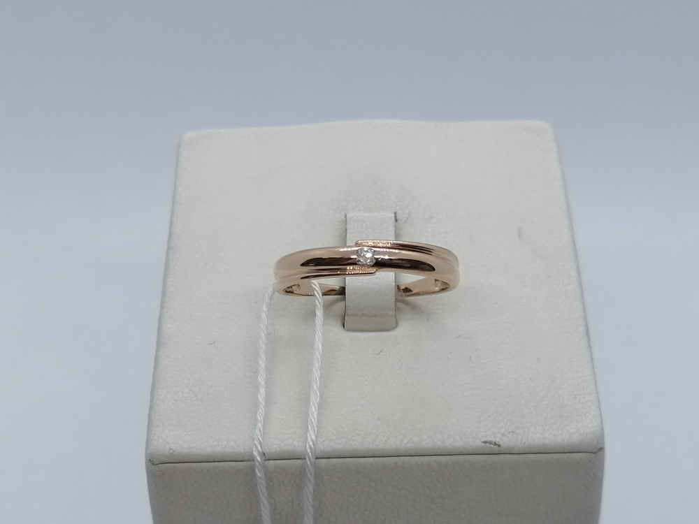 КОЛЬЦО БРИЛЛИАНТ Au 585