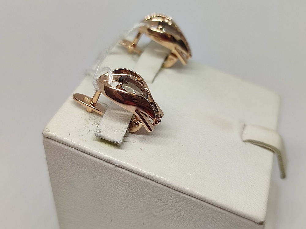 СЕРЬГИ С КАМНЯМИ (Au 585)