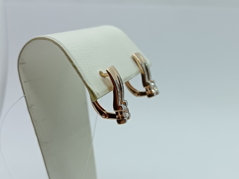 СЕРЬГИ С КАМНЯМИ (Au 585)